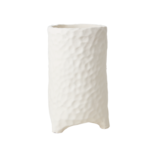 Cream Flowerpot M, Off-white