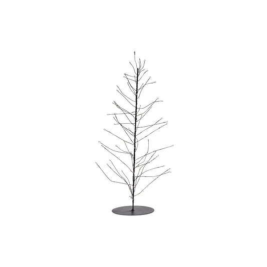 Wire Christmas Tree, HD Glow, Black