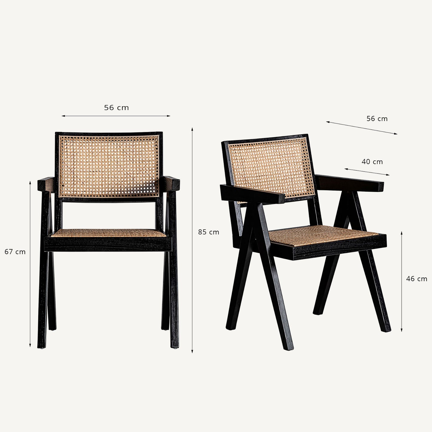 CIEZA CHAIR, BLACK