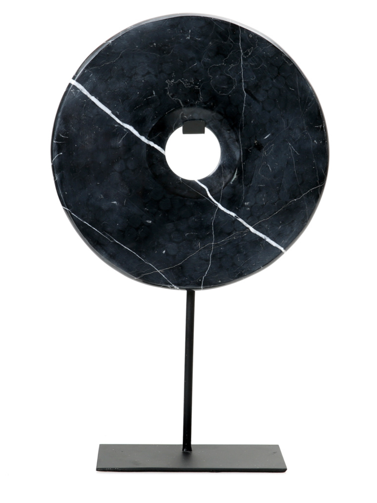 The Marble Disc on Stand - L