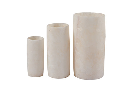 Alabaster Candle Holder